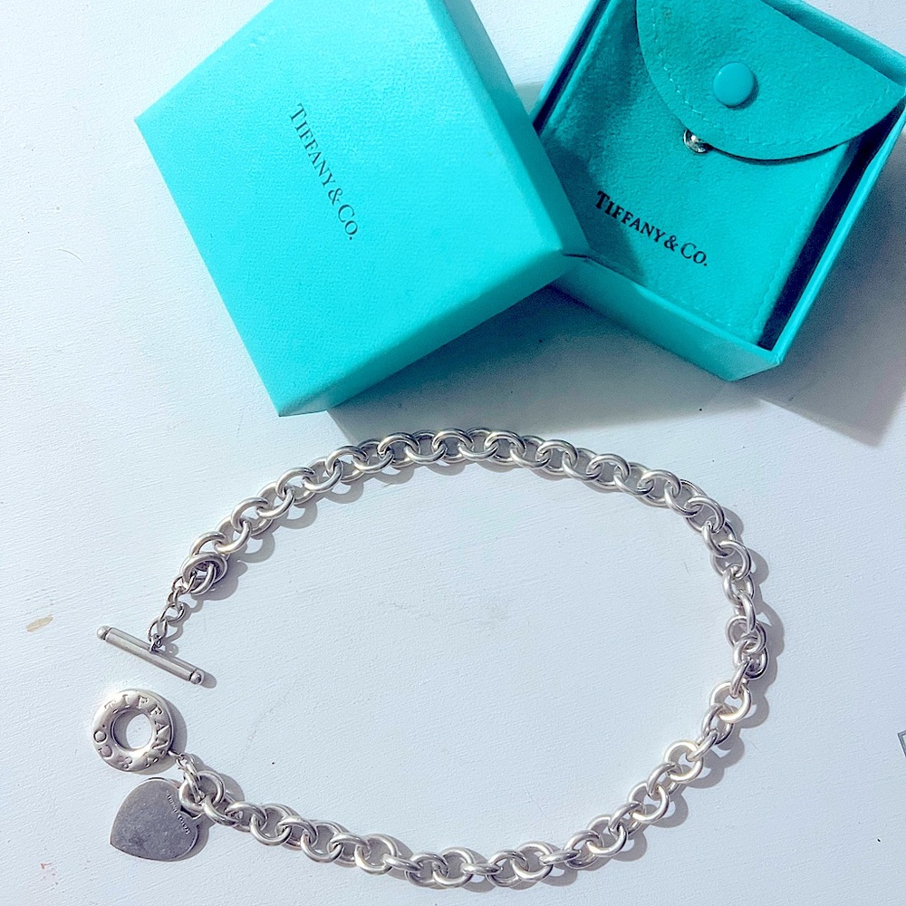Tiffany & Co. Heart Tag Toggle Necklace
